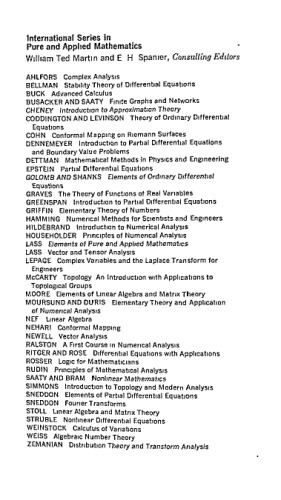 Elements of Linear Algebra and Matrix Theory