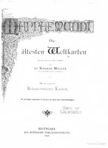 Rekonstruierte Karten