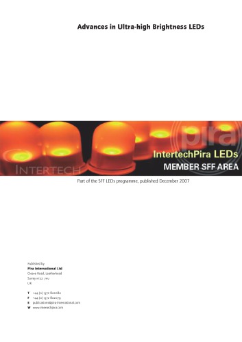 Advances in Ultra-high Brightness LEDs