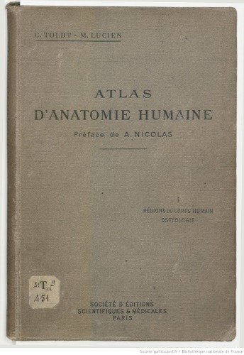 Atlas d'anatomie humaine