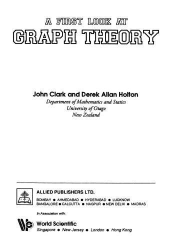 A First Look at Graph Theory