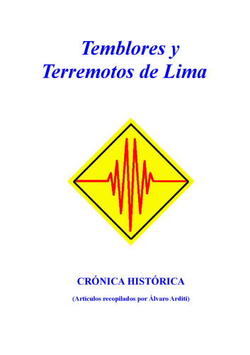 Temblores y terremotos de Lima. Crónica histórica