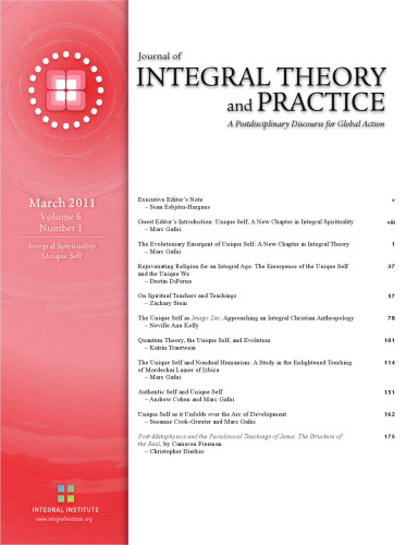 Journal of Integral Theory and Practice 2011—Vol. 6, No. 1