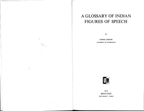 Indian Figures of Speech