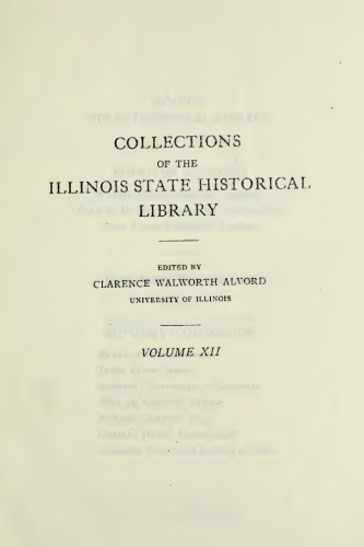 Bibliographical Series (The County of the State of Illinois)