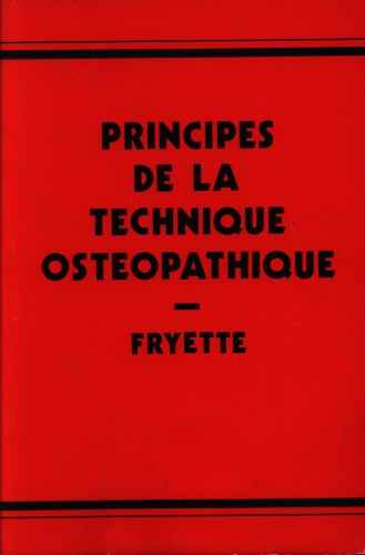 Principes de la technique osteopathique