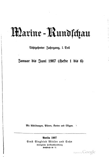 Marine-Rundschau