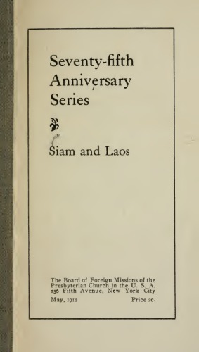 Siam and Laos