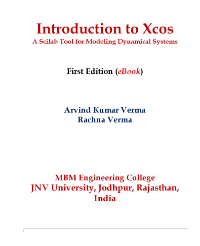 Introduction to Xcos_ A Scilab Tool for Modeling Dynamical Systems