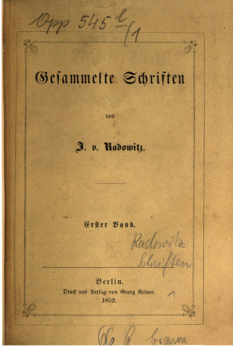 Gesammelte Schriften