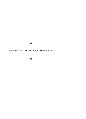 The Growth of the Red Army