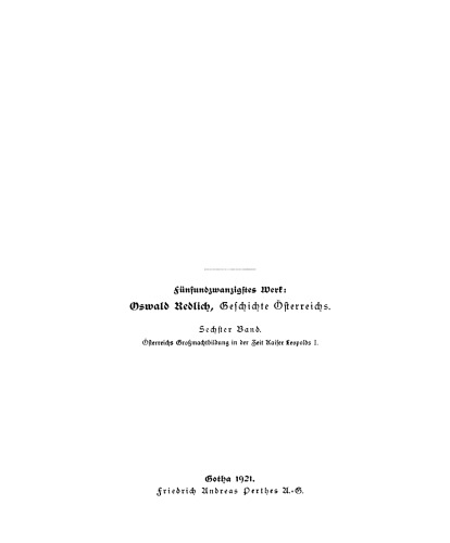 Geschichte Österreichs / Österreichs Großmachtstellung in der Zeit Kaiser Leopolds I.