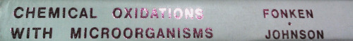 Chemical Oxidations with Microorganisms