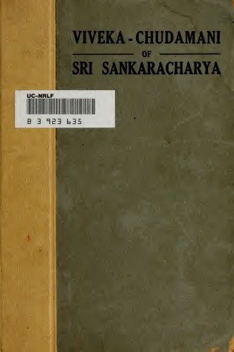 Vivekachudamani of Sri Sankaracharya_Text with english translation notes and an index
