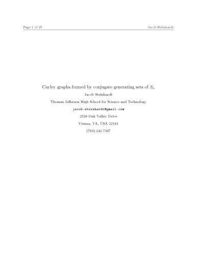 Cayley graphs formed by conjugate generating sets of Sn