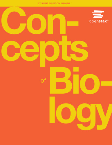 Concepts of Biology - Student Solution Manual