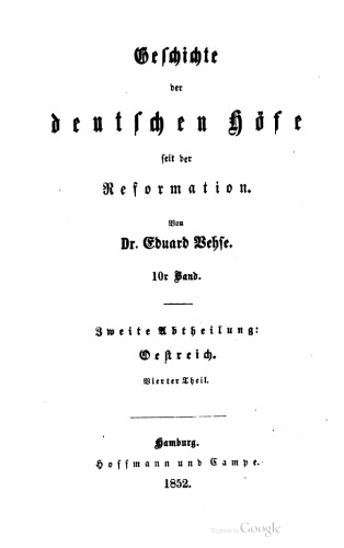 Oestreich [Österreich]