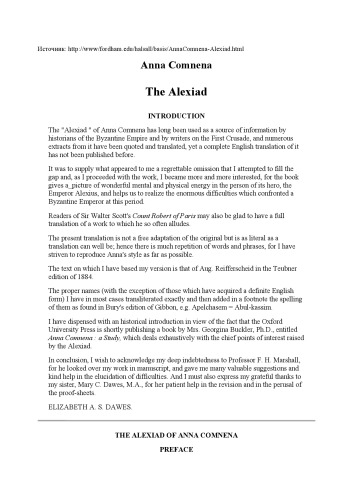 The Alexiad.