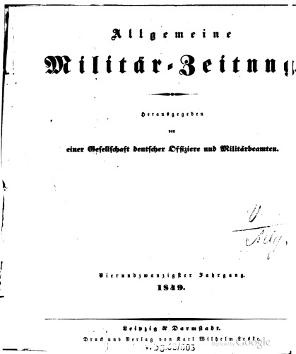 Allgemeine Militär-Zeitung