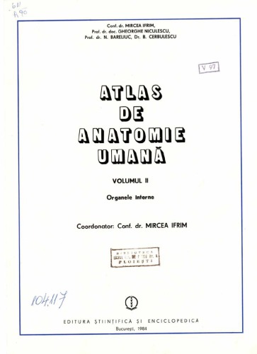 Atlas de anatomie umana Organele Interne Anatomia Omului