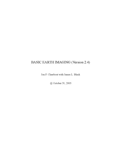 Basic Earth Imaging