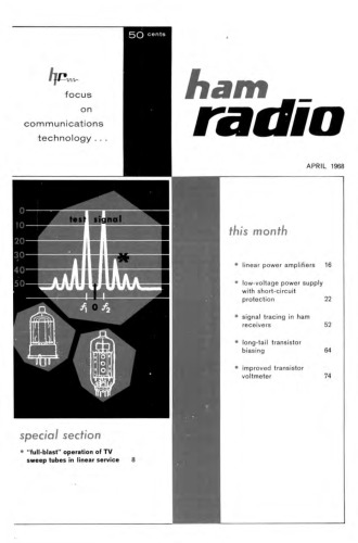 Ham Radio Magazine - April 1968
