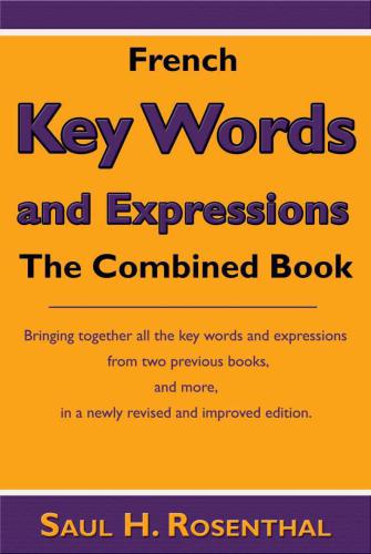 French key words and expressions: the combined book