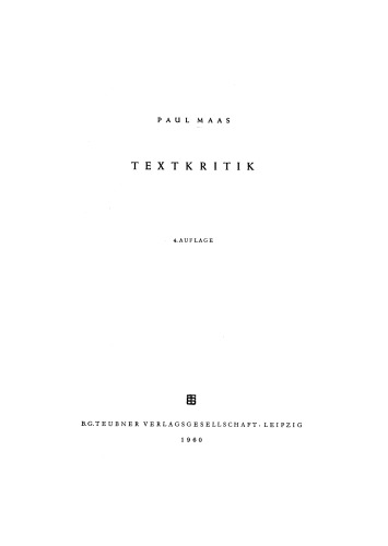 Textkritik