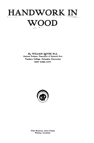 Handwork in wood