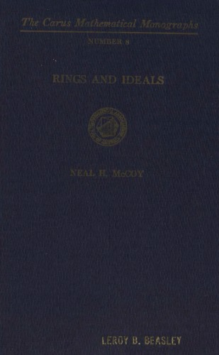 Rings and Ideals