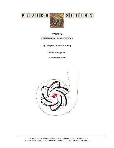 Centrifugal pump systems tutorial