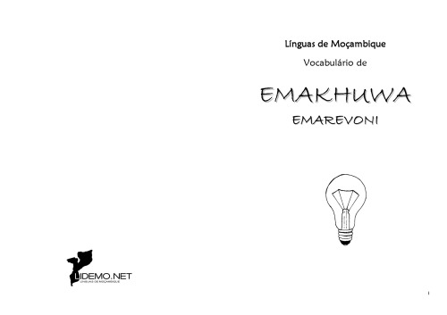 Vocabulário de Emakhuwa Emarevoni