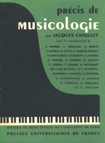Précis de Musicologie