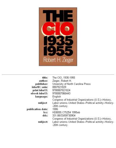 The CIO 1935-1955