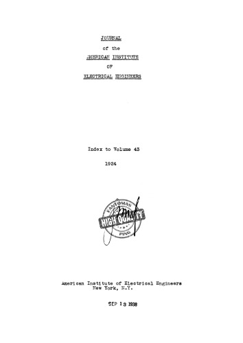 IEEE AIEE-V043-I01 (1924-01)