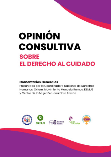Opinión consultiva sobre el derecho al cuidado (Perú)