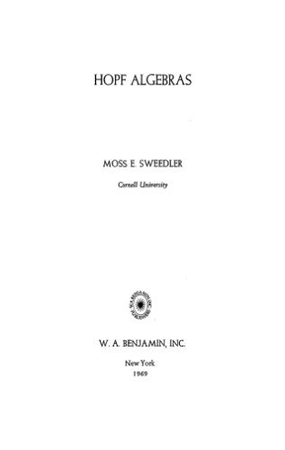 Hopf algebras