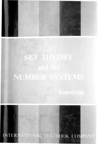 Set theory and the number systems