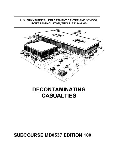 Decontaminating Casualties MD0537