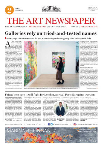 Issue 2, 12 October 2023 The Art Newspaper