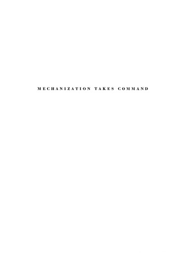 Mechanization takes command: a contribution to anonymous history