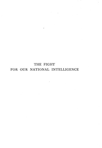 The Fight For Our National Intelligence