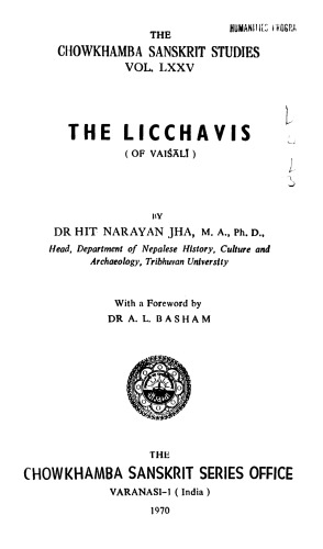 The Licchavis (of Vaisali)