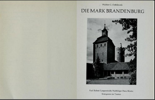 Die Mark Brandenburg