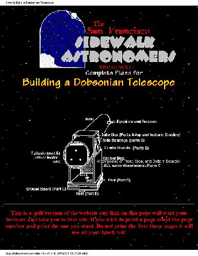 Telescope making manual