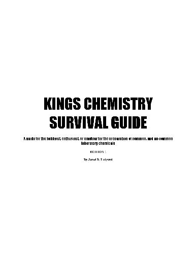 Kings Chemistry Survival Guide