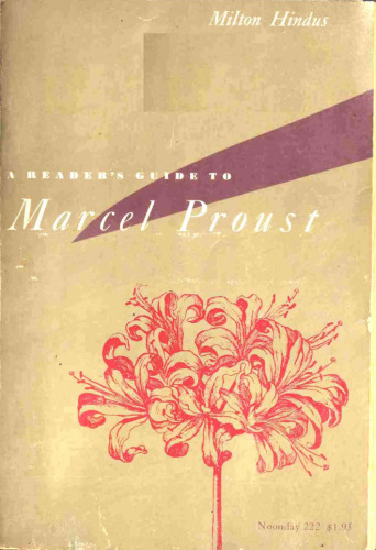 A Reader's Guide to Marcel Proust