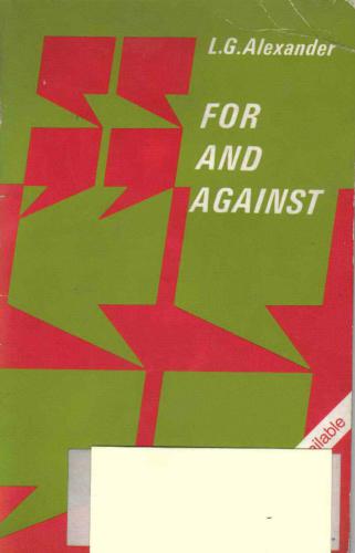 For and Against