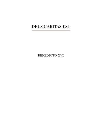 Deus Caritas est