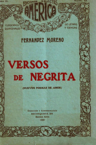 Versos de negrita: nuevos poemas de amor.